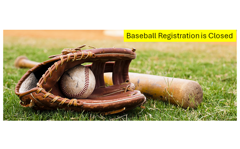 Baseball: 2025 Spring Registration is CLOSED